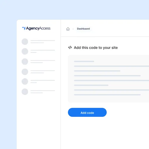 Add the embed to your interface