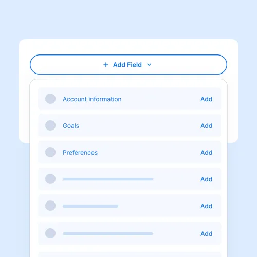 Attach it to your onboarding flow
